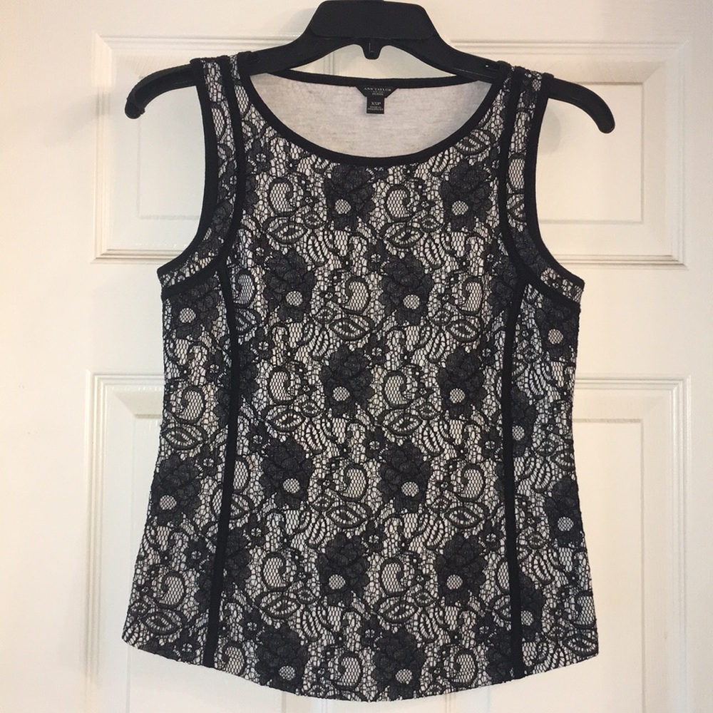 Ann Taylor sleeveless top XSP
